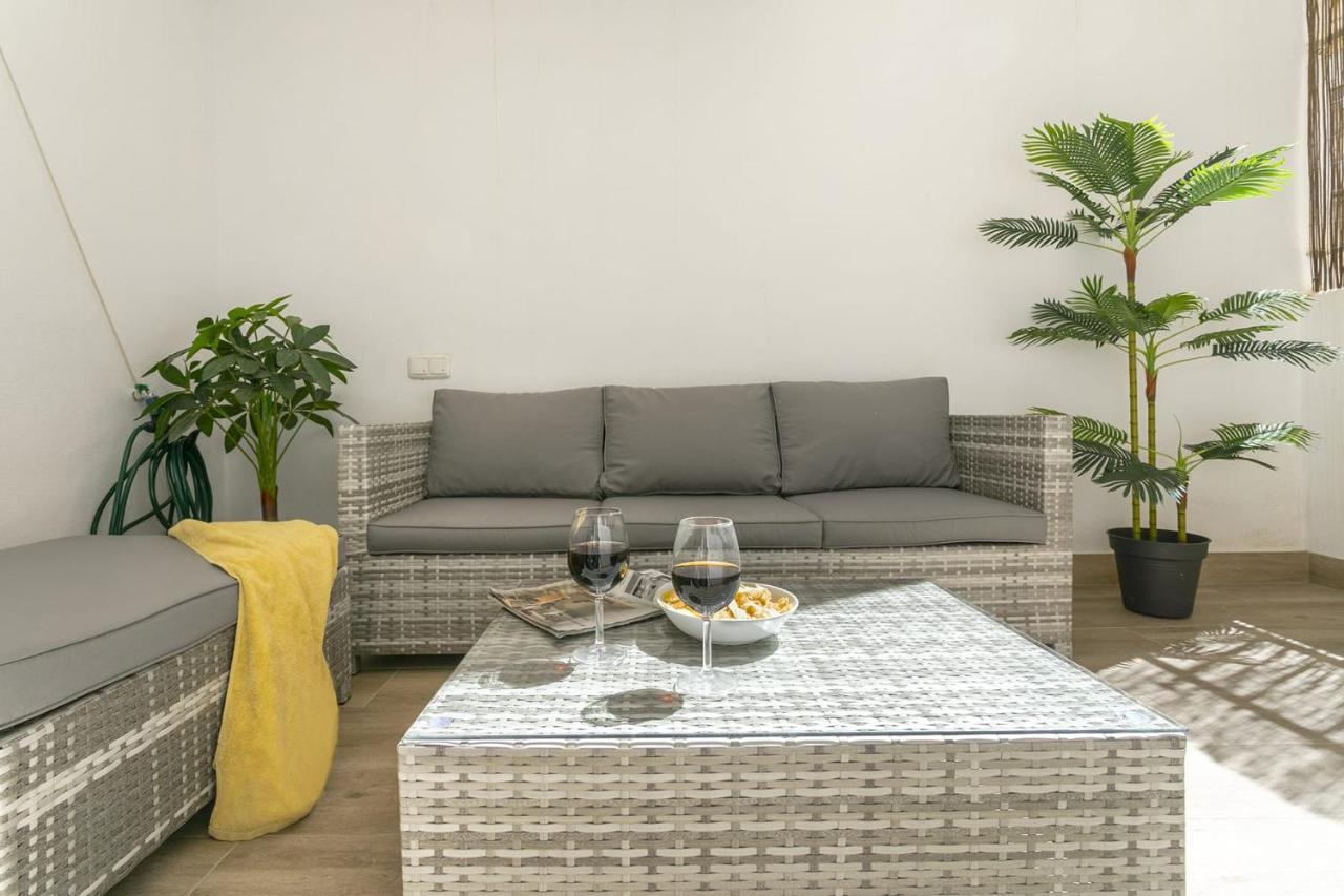 Precioso Apartamento Con Patio Malaga Zewnętrze zdjęcie